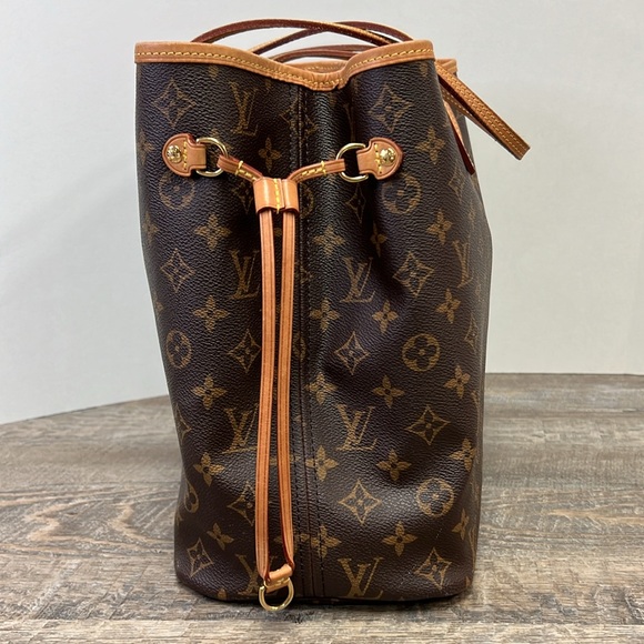 SOLD IN STORE Louis Vuitton Monogram  NEVERFULL  with Pochette - Picture 7 of 17